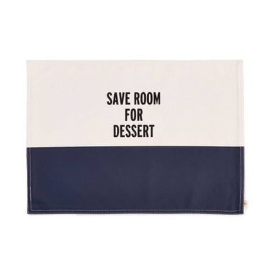Kate Spade New York Food For Thought Placemats – Navy White