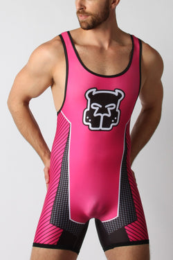Kennel Club Pink Scout Zipper Singlet thumbnail 1