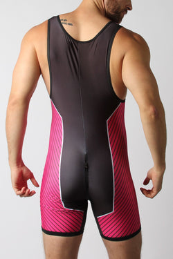 Kennel Club Pink Scout Zipper Singlet thumbnail 4