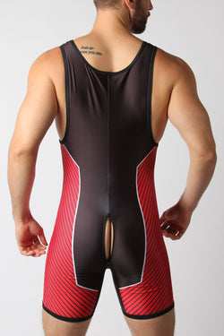 Kennel Club Red Scout Zipper Singlet thumbnail 2