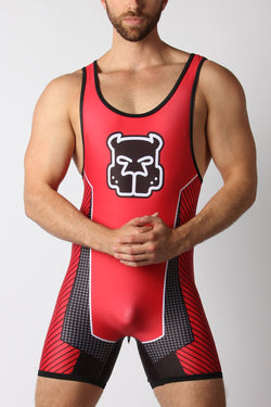 Kennel Club Red Scout Zipper Singlet thumbnail 4