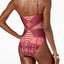 Kenneth Cole Burgundy Hidden-Paradise High-Neck Tummy Control Swimsuit