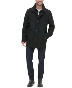 Kenneth Cole New York Layered Walker Jacket Black thumbnail 2