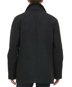 Kenneth Cole New York Layered Walker Jacket Black thumbnail 4