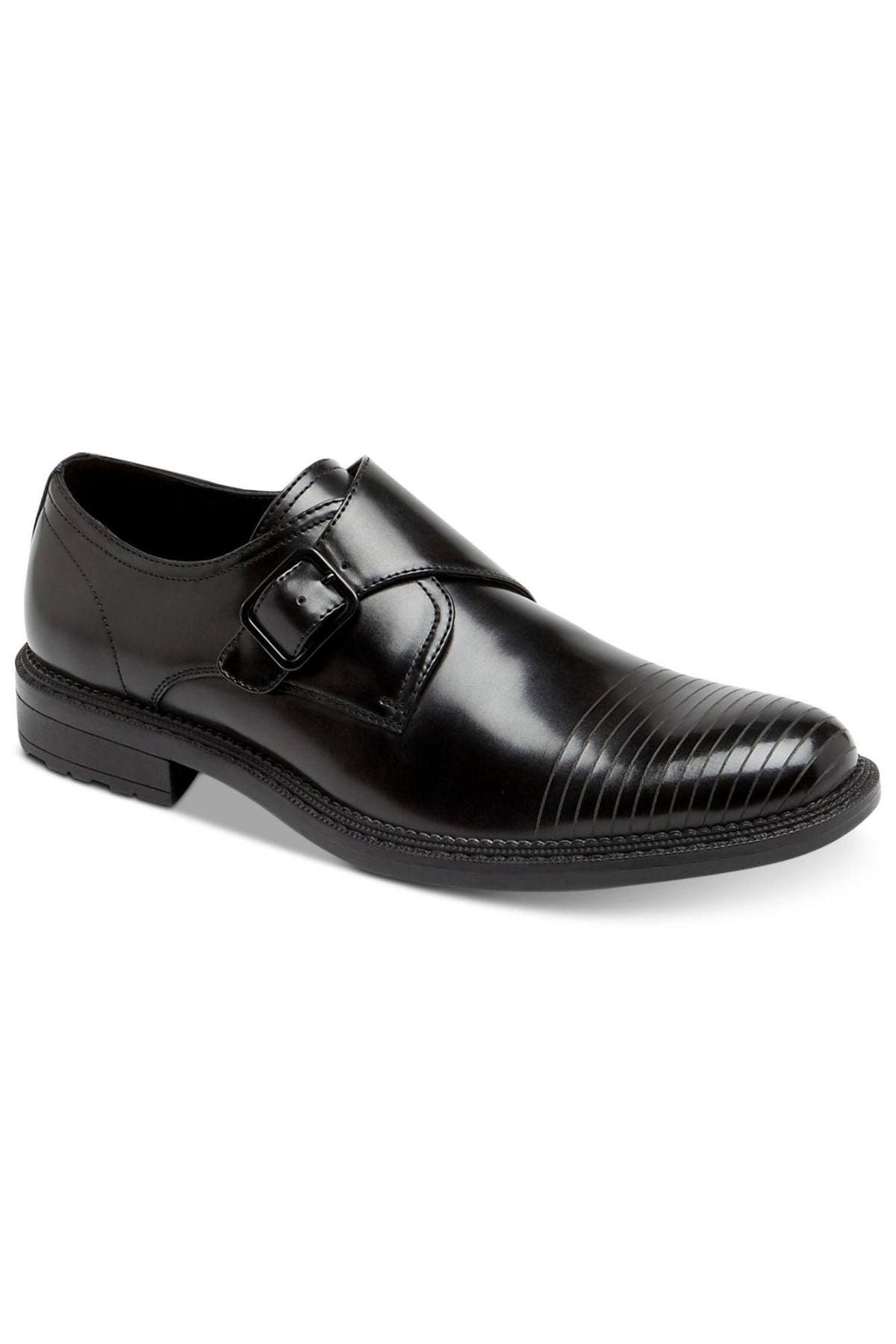 Kenneth Cole Reaction Black Cellar Monk-Strap Loafer