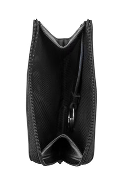 Kenneth Cole Reaction Black Top-Zip Coin Purse With Tracker thumbnail 2