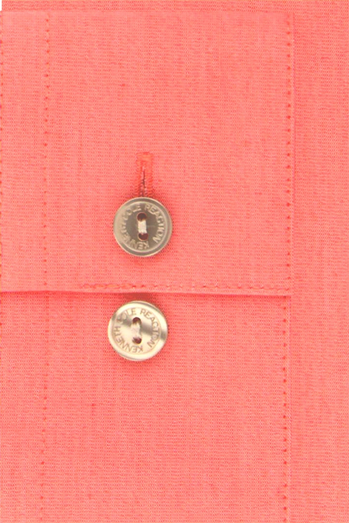 Kenneth Cole Reaction Coral Slim-Fit Techni-Cole Flex Collar Solid Dress Shirt