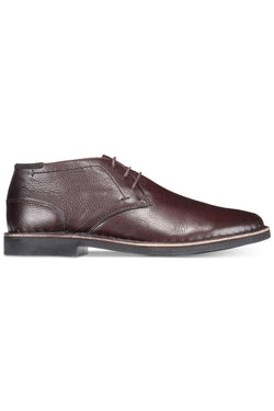 Kenneth Cole Reaction Dark-Brown Leather Desert-Sun Chukka Boot thumbnail 2