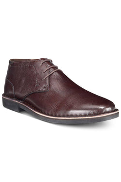 Kenneth Cole Reaction Dark-Brown Leather Desert-Sun Chukka Boot thumbnail 1