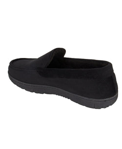 Kenneth Cole Reaction Micro-suede Venetian Moccasin Slipper Black thumbnail 3