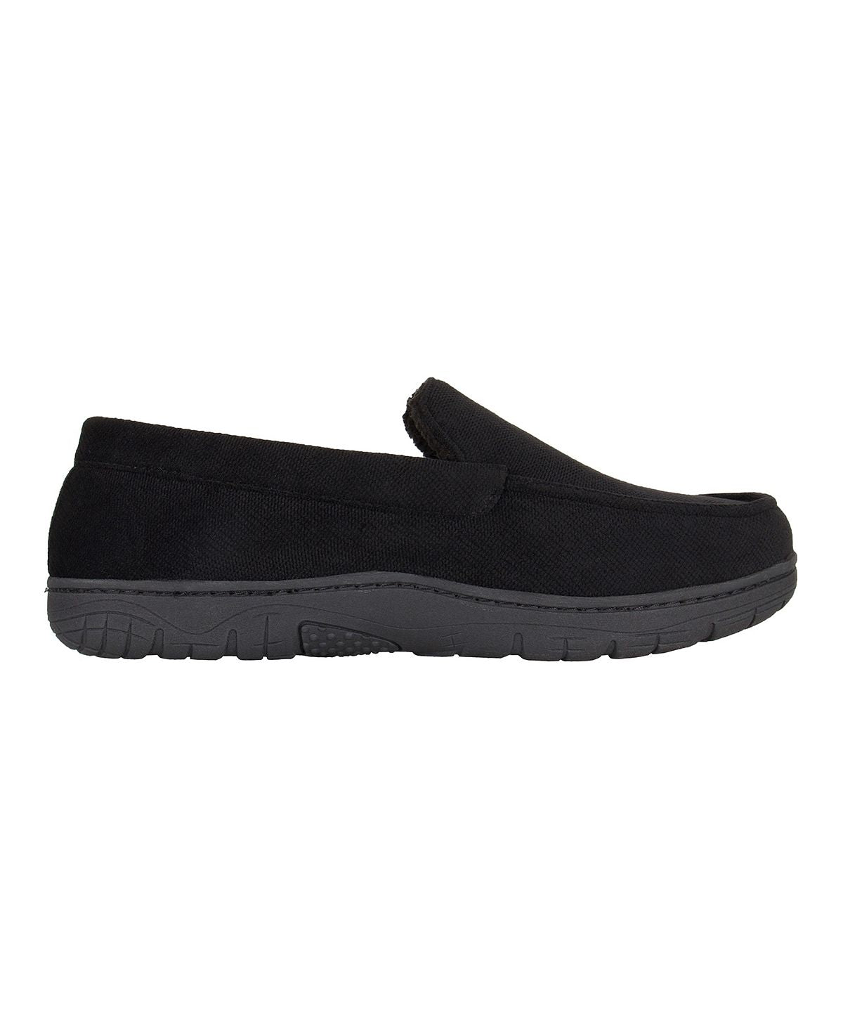 Kenneth Cole Reaction Micro-suede Venetian Moccasin Slipper Black