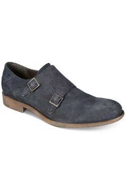 Kenneth Cole Reaction Navy Design-20644 Suede Monk Loafer thumbnail 1