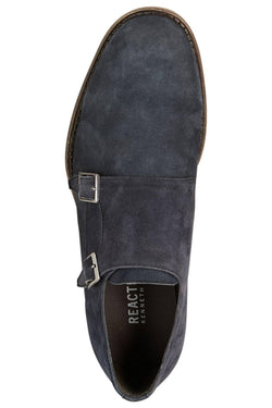 Kenneth Cole Reaction Navy Design-20644 Suede Monk Loafer thumbnail 3
