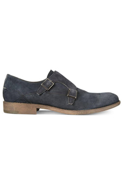 Kenneth Cole Reaction Navy Design-20644 Suede Monk Loafer thumbnail 2
