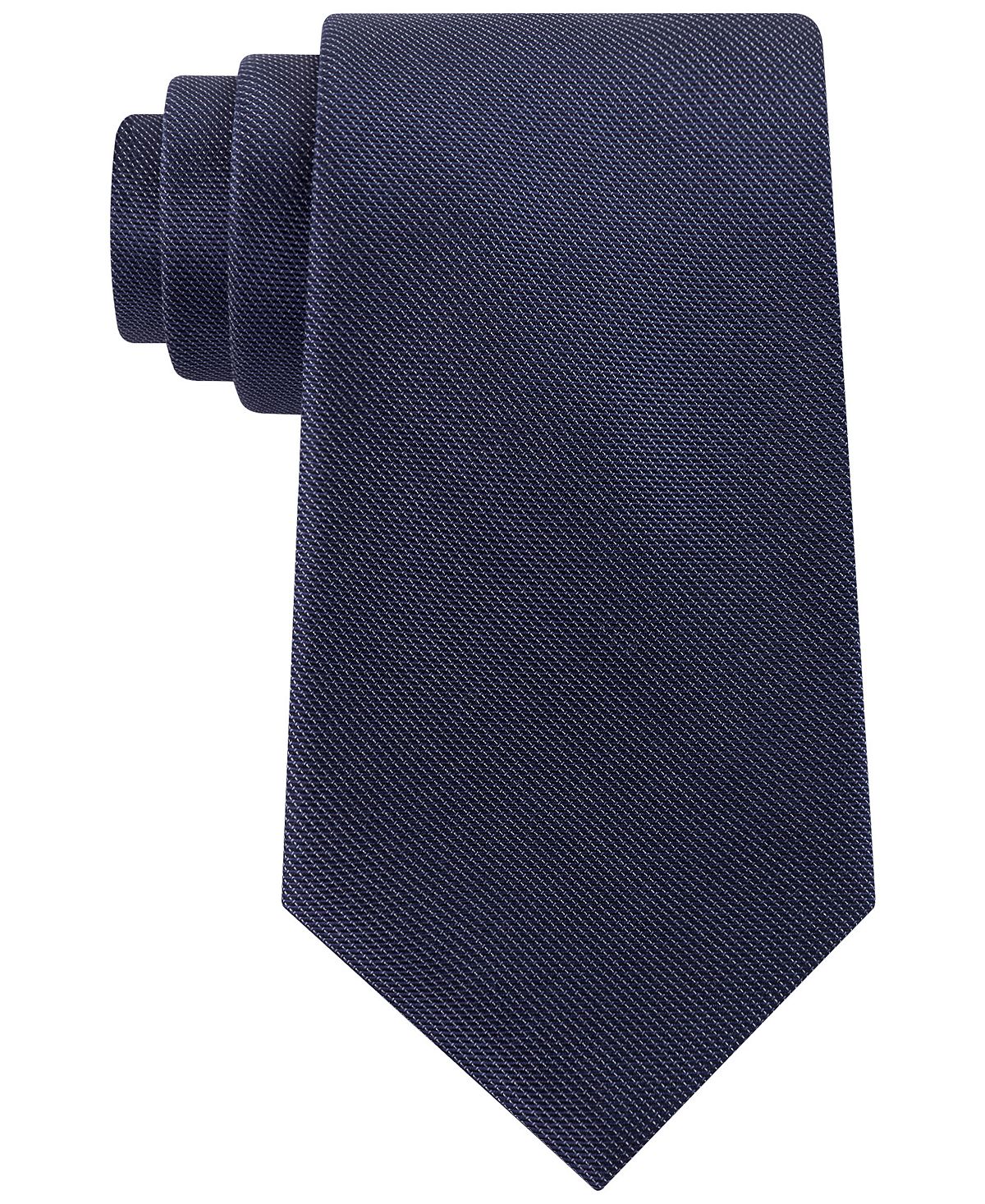 Kenneth Cole Reaction Pixel Solid Tie Navy