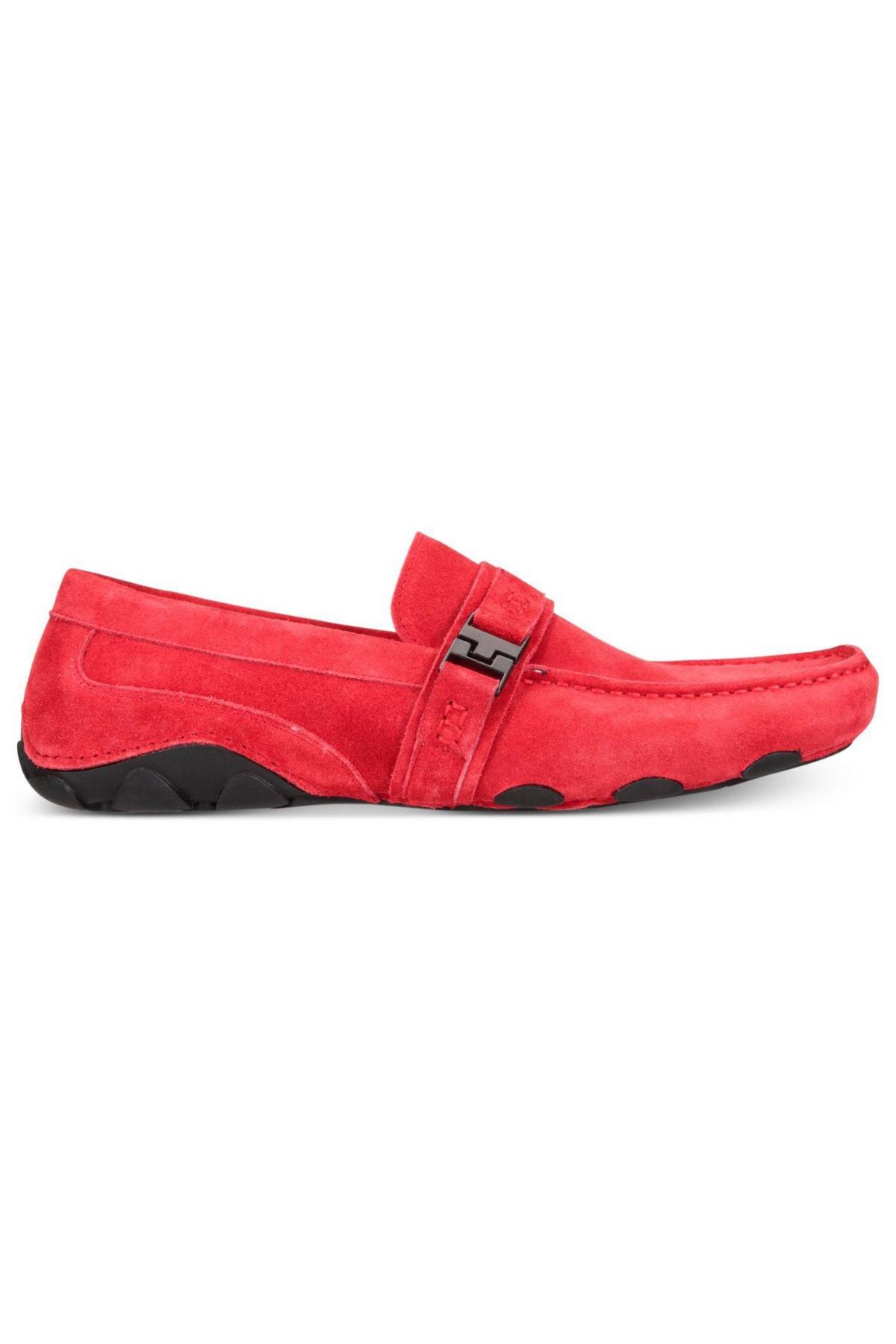 Kenneth Cole Reaction Red Suede Toast-2-Me Driver