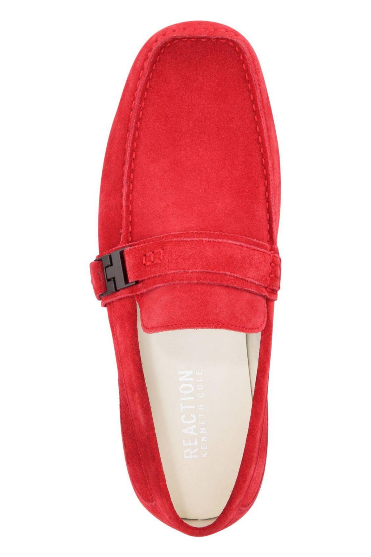Kenneth Cole Reaction Red Suede Toast-2-Me Driver