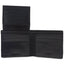 Kenneth Cole Reaction Sibley Leather Passcase Wallet Black