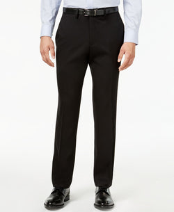 Kenneth Cole Reaction Slim-fit Stretch Gabardine Dress Pants Black thumbnail 1