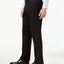 Kenneth Cole Reaction Slim-fit Stretch Gabardine Dress Pants Black