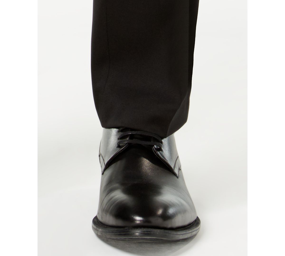 Kenneth Cole Reaction Slim-fit Stretch Gabardine Dress Pants Black
