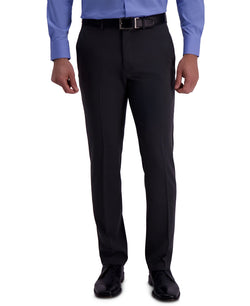 Kenneth Cole Reaction Slim-fit Stretch Gabardine Dress Pants Charcoal thumbnail 2