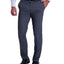Kenneth Cole Reaction Slim-fit Stretch Heathered Glen Plaid Dress Pants Charcoal