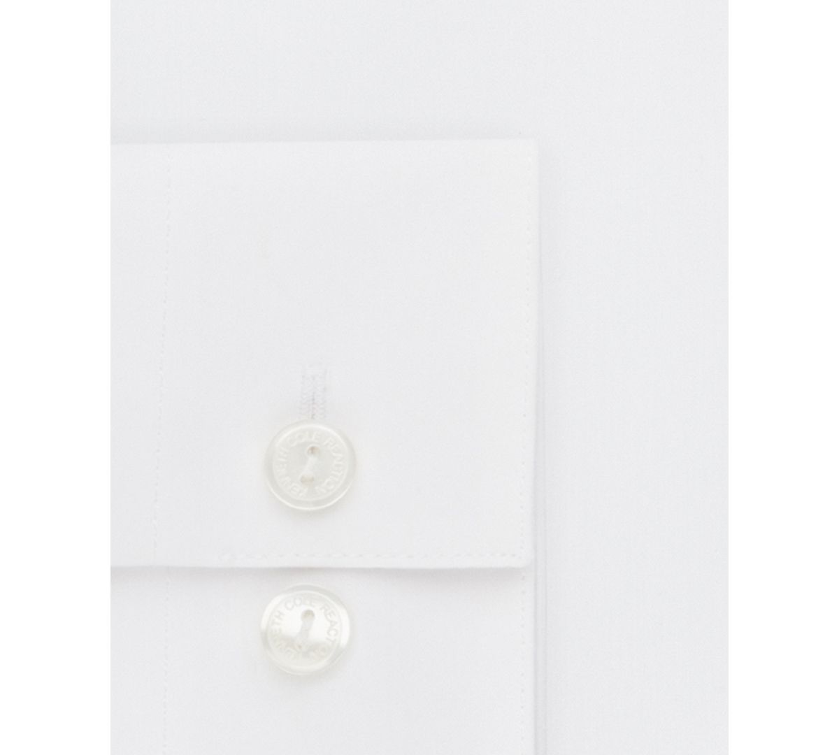 Kenneth Cole Reaction Slim-fit Techni-cole Flex Collar Solid Dress Shirt White