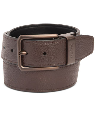 Kenneth Cole Reaction Stretch Reversible Belt Brown/black