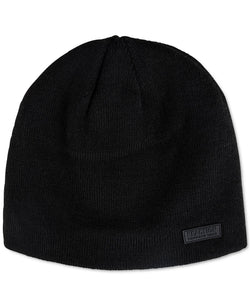 Kenneth Cole Reaction Striped Scarf And Beanie Black thumbnail 3