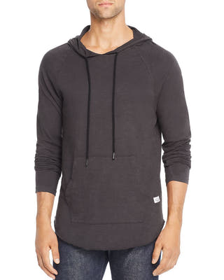 Kinetix Oceanside Hooded Jersey Sweatshirt Vintage Black