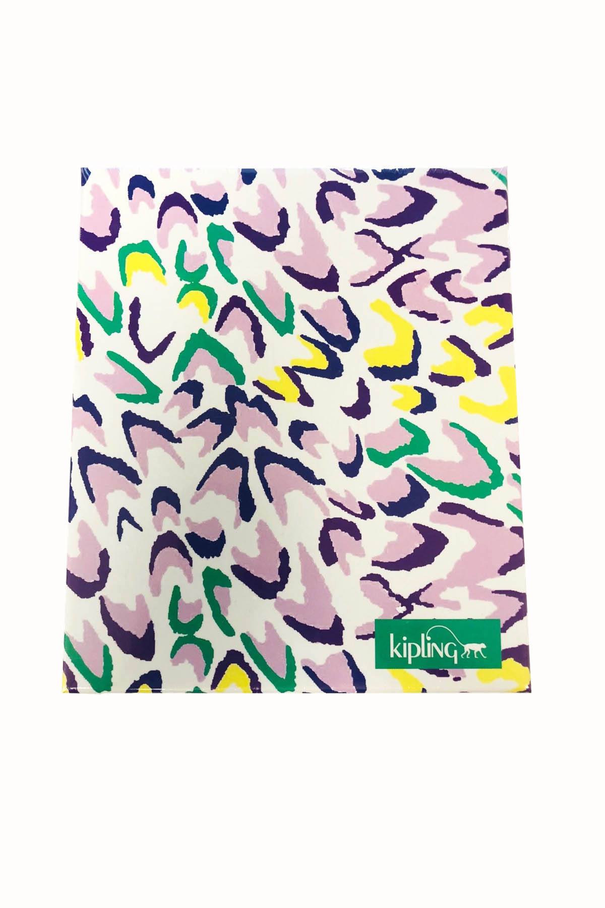 Kipling Purple Leopard Print Blank Page Paper Journal