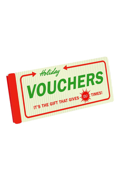 Knock Knock Holiday Vouchers 20-Pack Set