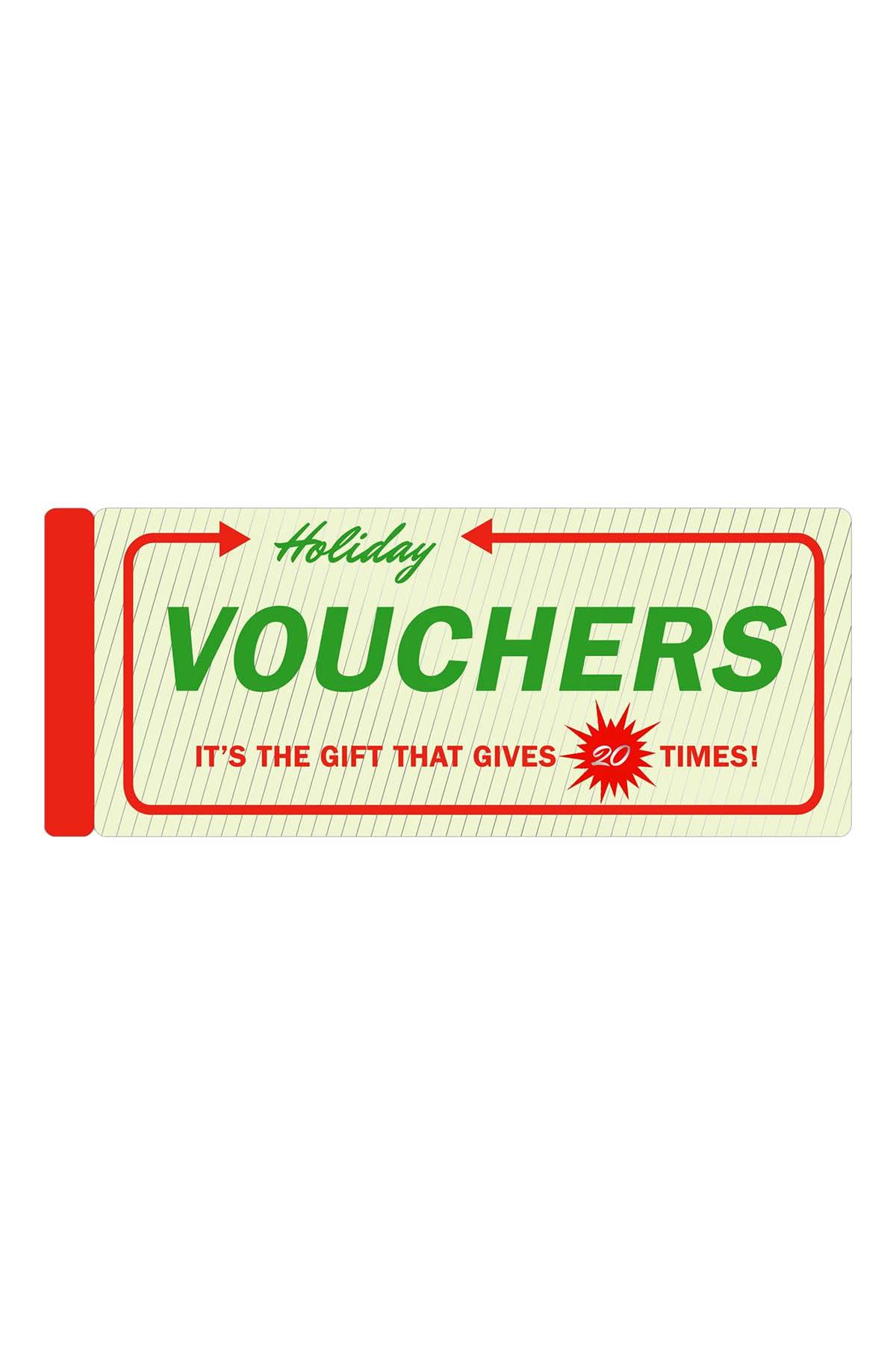 Knock Knock Holiday Vouchers 20-Pack Set