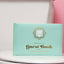 Knock Knock Turquoise Bathroom Guest Book