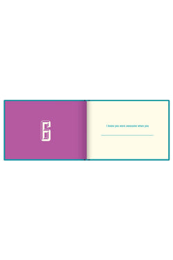 Knock Knock Turquoise Why You're So Awesome Fill in the Love Book thumbnail 4