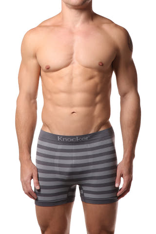 Knocker Grey Stripe Seamless Trunk