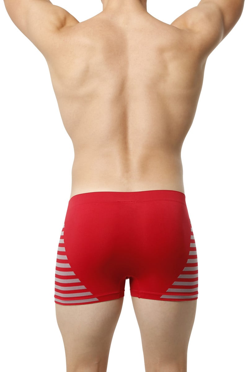 Knocker Red Side Stripe Seamless Boxer Brief