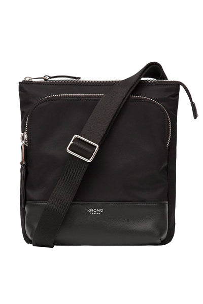 Knomo London Black Carrington Mini 10'' X-Body Bag