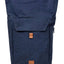 Knomo London Navy 15'' Novello Rolltop Backpack