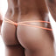 Kyle Bright Orange Sheer Mesh Micro G-String