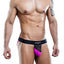 Kyle Fuchsia/Black Swim Bikini Brief