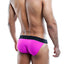 Kyle Fuchsia/Black Swim Bikini Brief