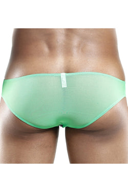 Kyle Green/Black Sheer Mesh Bikini Brief thumbnail 4