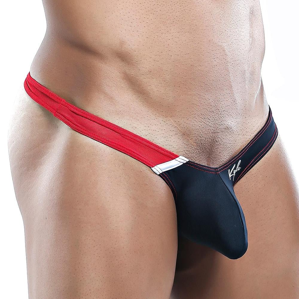 Kyle Red/Black KLK003 Thong