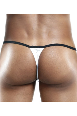 Kyle White Slip Thong thumbnail 4
