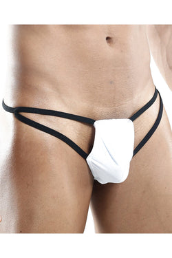Kyle White Slip Thong thumbnail 2