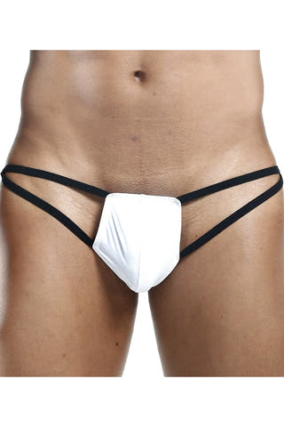 Kyle White Slip Thong