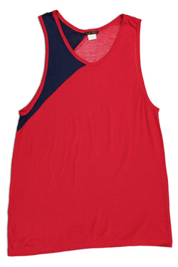 LASC Red & Navy Track Tank thumbnail 1