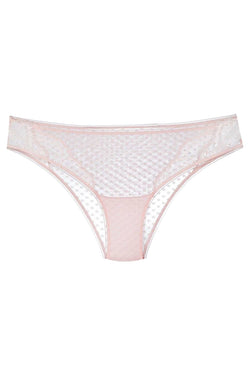 La Perla Light-Pink Tuberose Brazilian Bikini Brief thumbnail 3